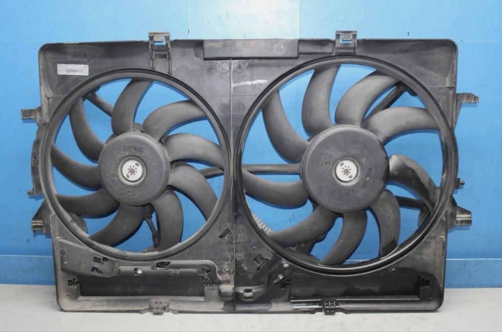 Ansamblu Ventilator Electroventilator Electroventilatoare Racire Aer Radiator Audi A6 C7 A4 B8.5 A7 A8 D4 3.0 Diesel CDU CLA CJC CJCB 2.0 TDI 2012-