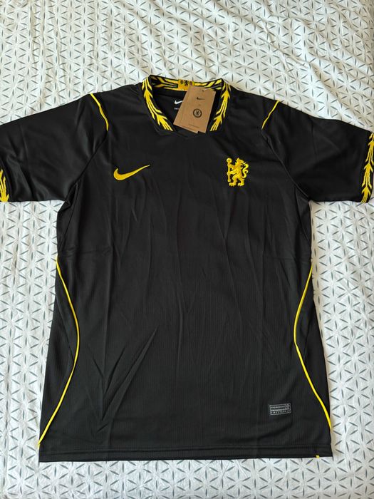 Tricou Chelsea away negru 2026-2027 sezonul nou preamier league champions league