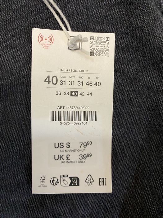 Zara flared jeans
