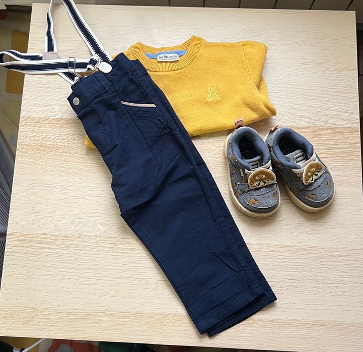Set pantaloni bluza adidasi bebelusi