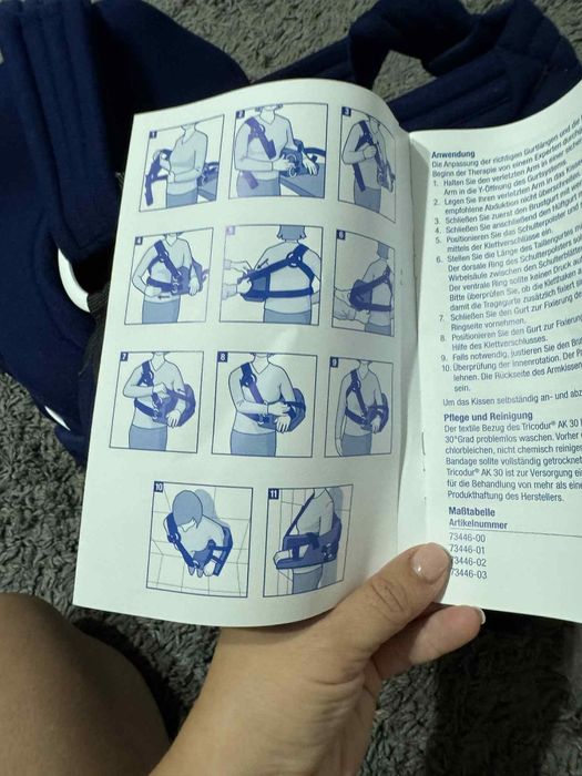 Nou-Perna pentru abductie mobilizare umar si brate