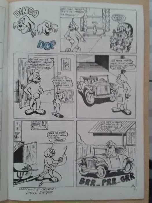 Revista de benzi desenate romaneasca ENY an 1997 Foarte RARA