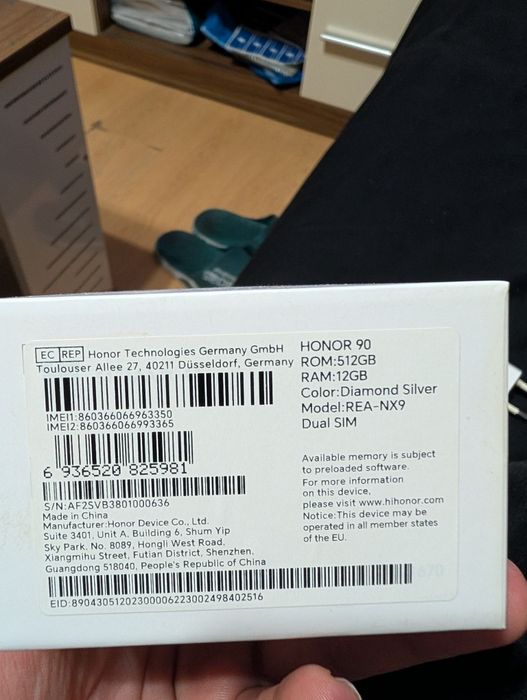 Honor 90 512gb RAM 12gb