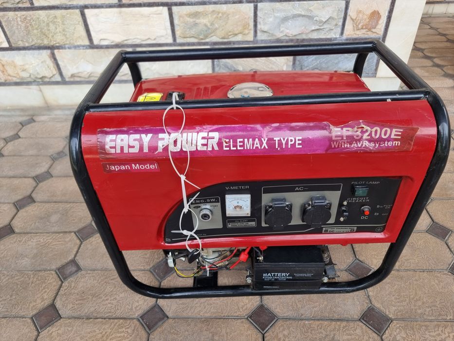 Бензиновый генератор EASY POWER EP3200E 3 кВт, движок