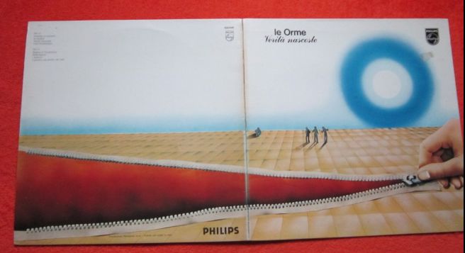 cadou deosebit Le Orme 1976 Verita Nascoste (1-st Ed. 1976 ) ProgRock