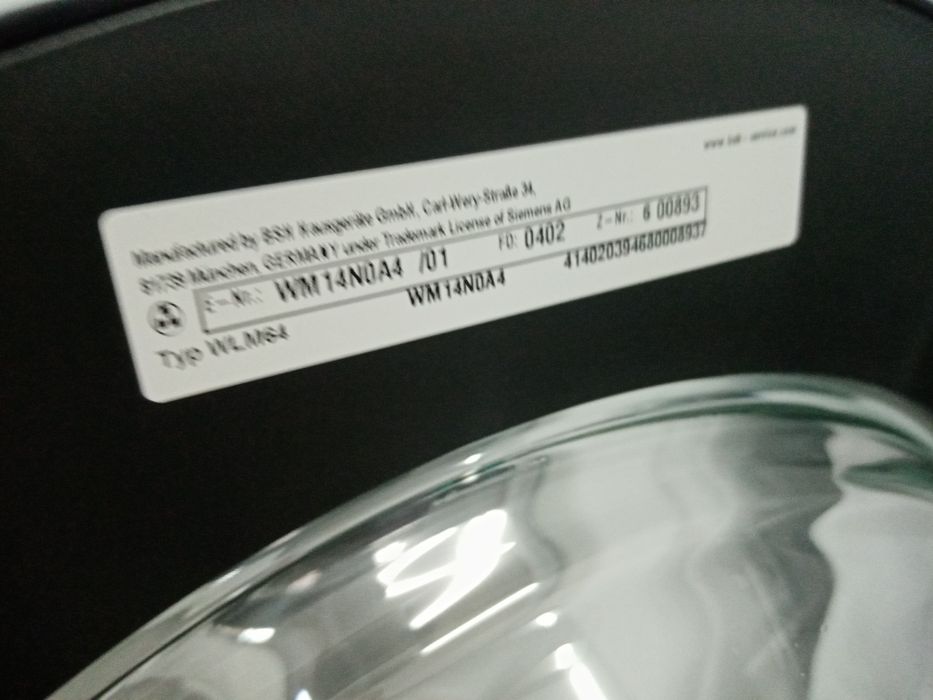 Siemens WM14N0A4 - Mașină de spălat cu tehnologie smartFinish