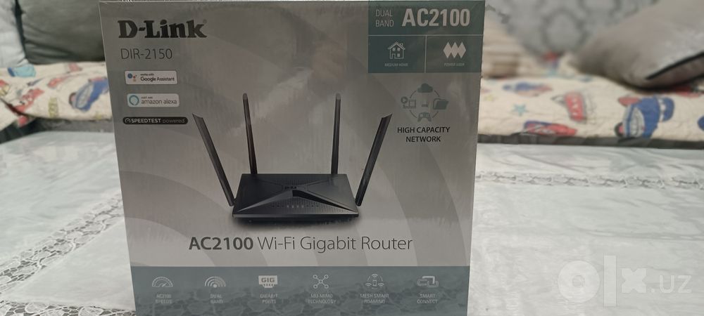 Wifi gigabit router D-link dual band AC2100