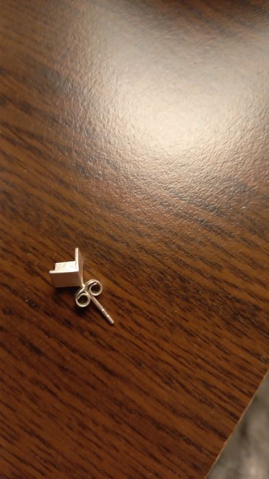 Сребърни обеци Геометрия