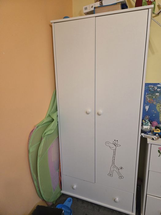 Set dulap si comoda Safari Giraffe