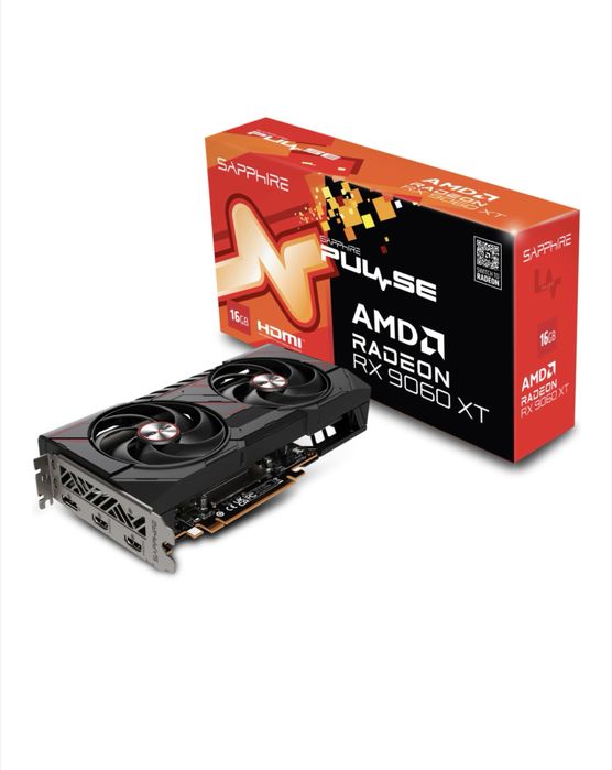 Vând placă video Sapphire PULSE AMD Radeon RX 9060 XT 16GB