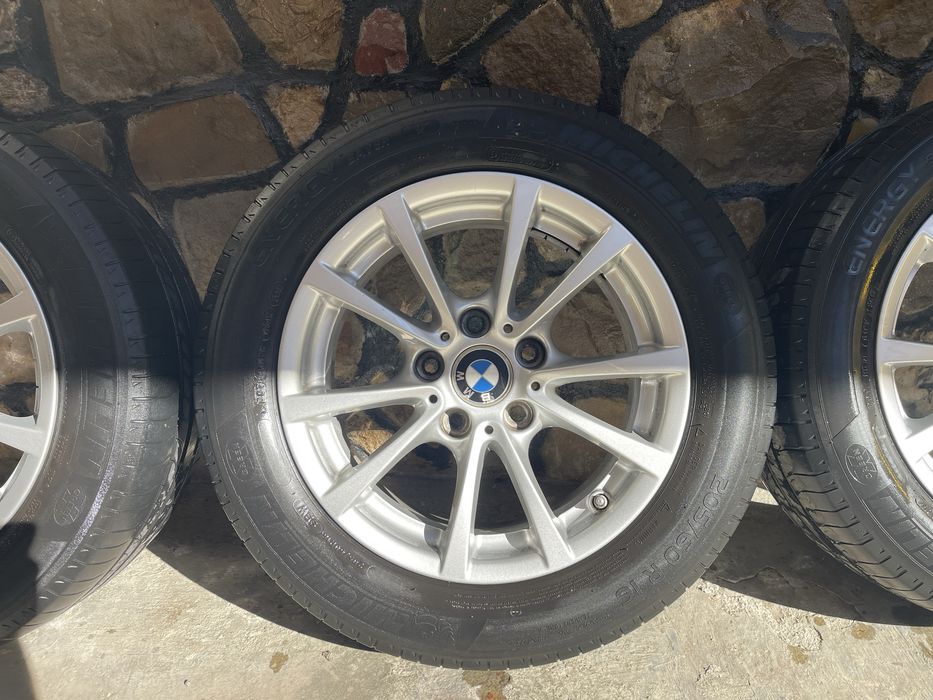 Jante aliaj bmw 5x120, anvelope 205/60/R16 seria 1 2 3 E46 E90 F20 F30