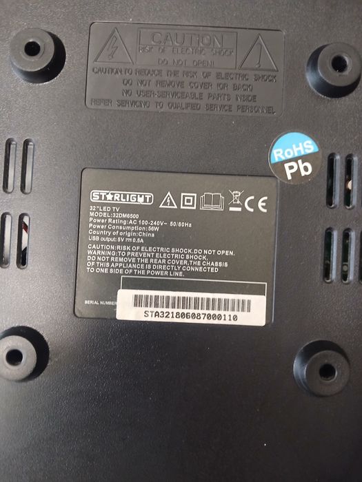 Vând tv smart st rligwtde 32 inchi 81 cm