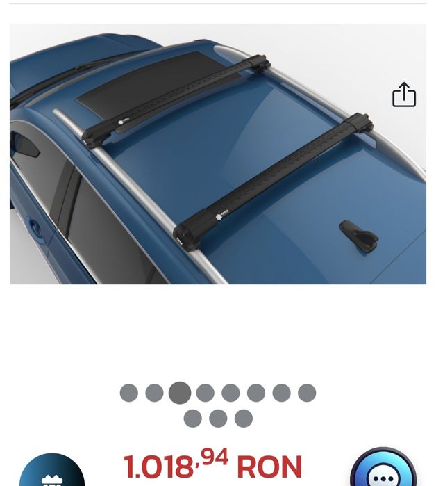 Bare transversale  VW T Roc / T Cross / Taigo/ Tiguan