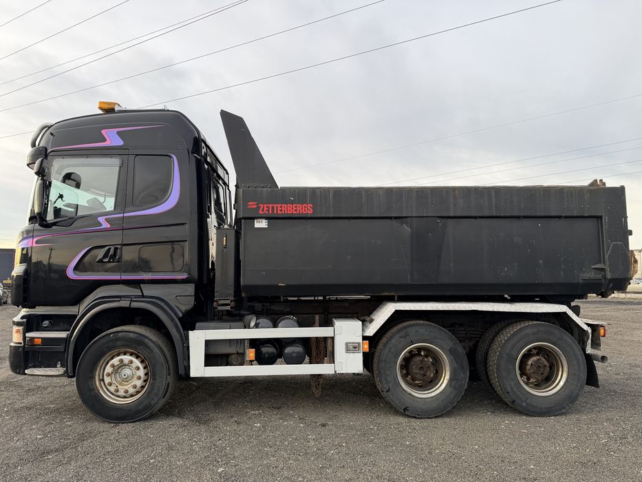 Scania R500 V8 6x4 basculabil FINANTARE AVANS 0%