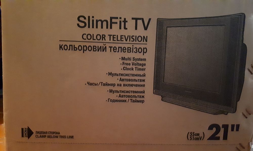 Продам телевизор Samsung Slim Fit 21"
