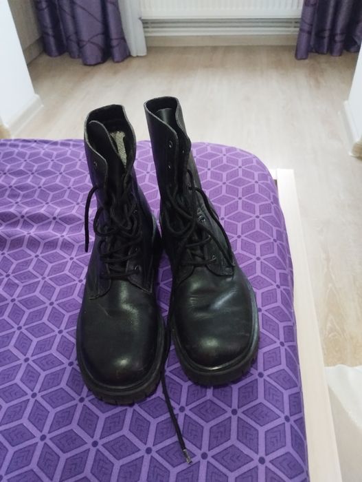 Bocanci piele politie dama