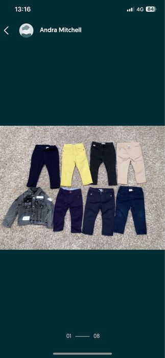 GAP pantaloni 2ani si lot 2 ani