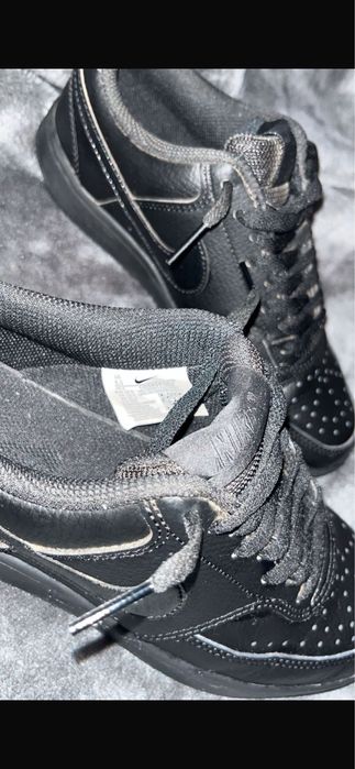 Titlu: Nike Court Vision Low Next Nature Triple Black – Originali – EU 37.5