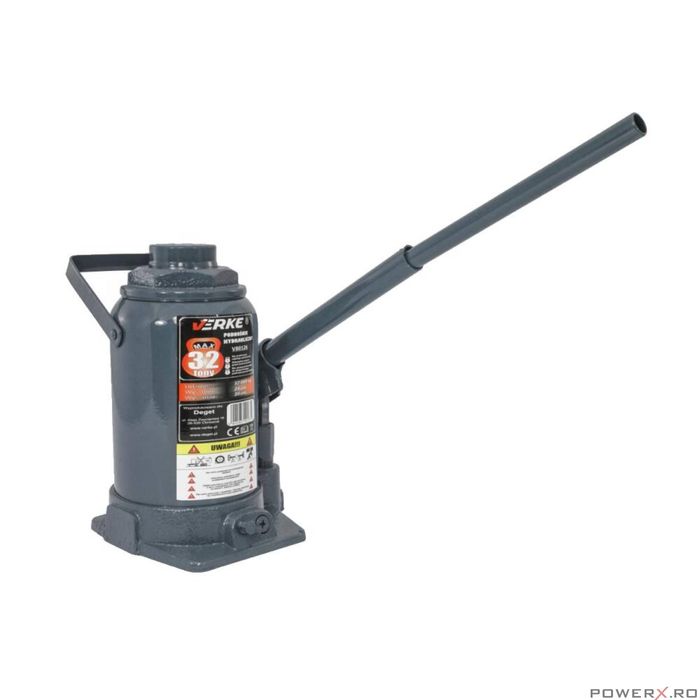 Cric hidraulic tip butelie, 32 tone 240 mm - 390 mm, Verke