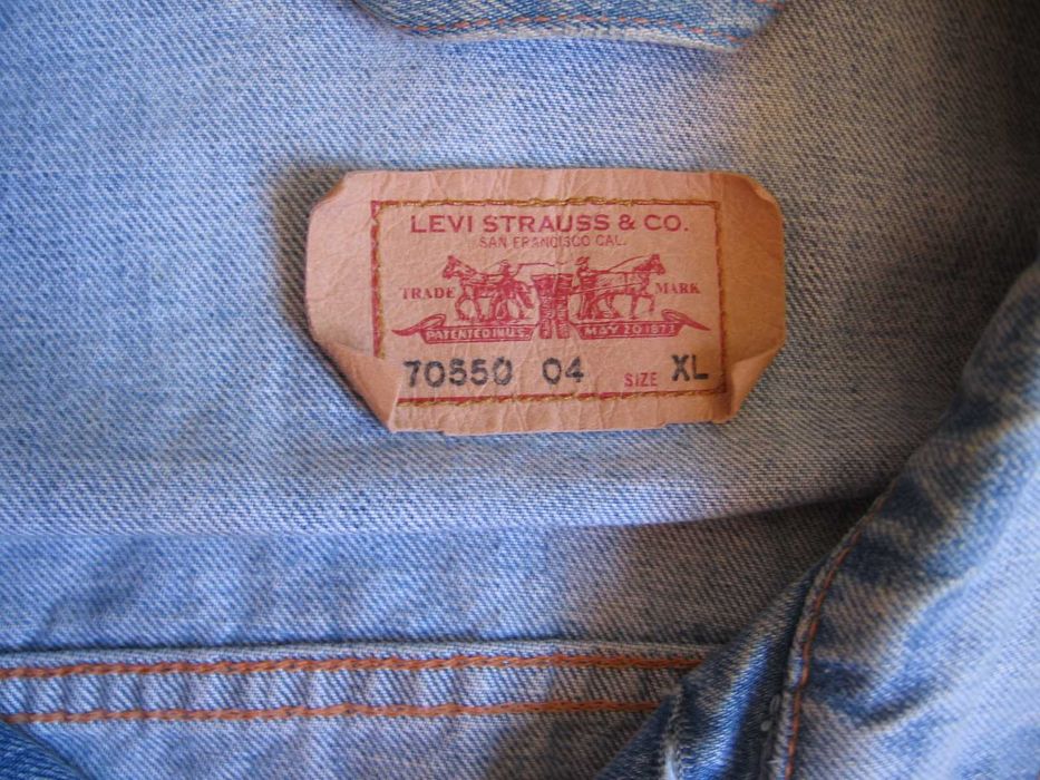 Дънкено яке и риза  Levi Strauss - употребявани