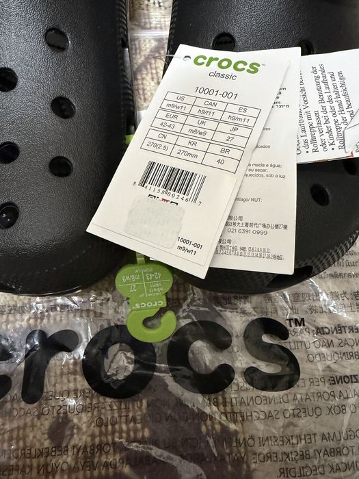 Crocs clasic negru