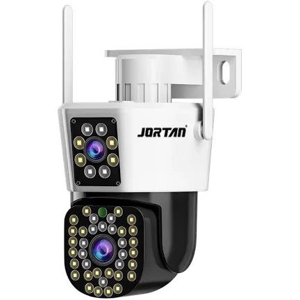 Camera de supraveghere dubla Wi-Fi JORTAN 6MP Full HD