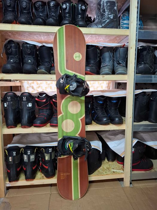 Placa snowboard 156 cm Goodboards cu legaturi rapid reglabile