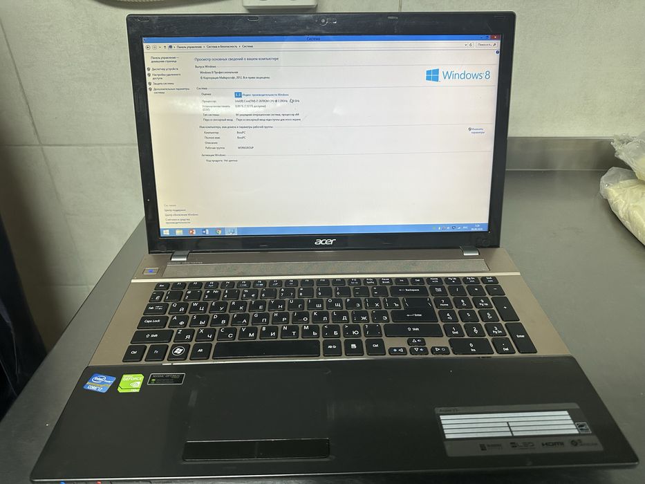 Ноутбук ASER V3 771G