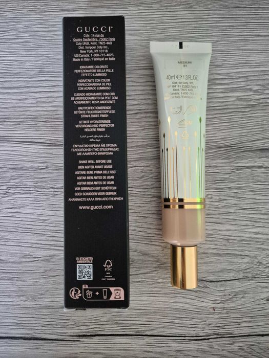 Нов Gucci Beauty Beauty Glow Skin Tint Moisturizer - 24 Fair Medium
