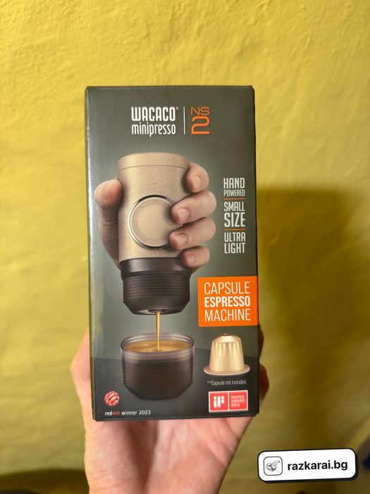Ръчна еспресо машина Wacaco Minipresso NS2