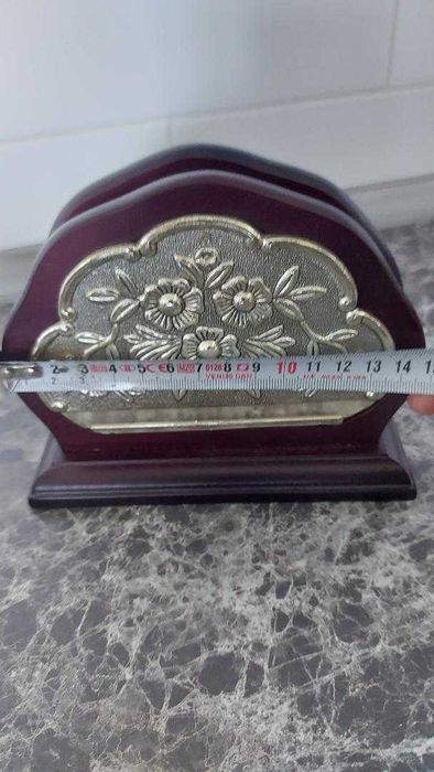 Suport de servetele argintat