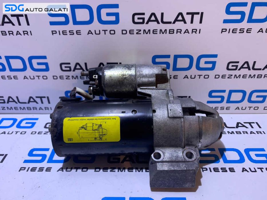 Electromotor 11 Dinti Cutie Manuala 6 Trepte BMW Seria 3 320 E90 E91 E92 2.0D N47 177CP 2004 - 2011 Cod 7823700 [B3320]