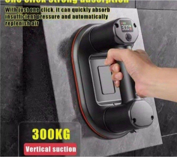 Ventuză electrică profesională 300KG cu afișaj digital