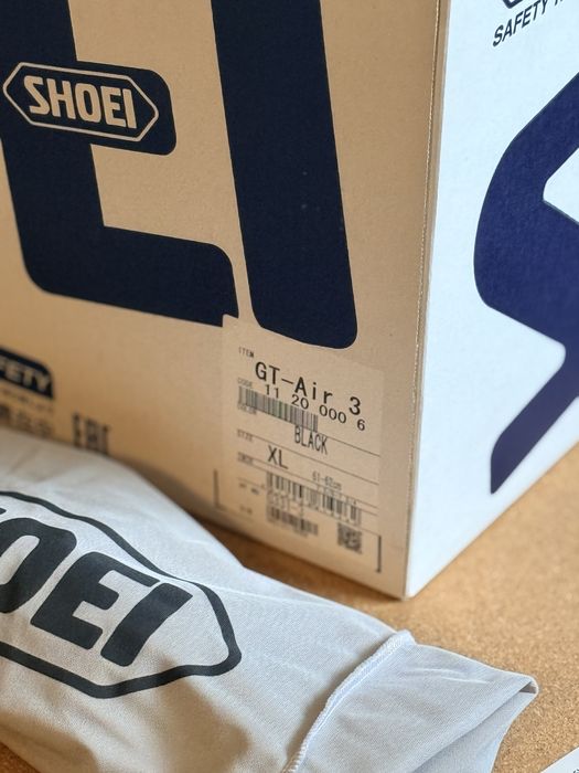 Каска SHOEI GT-air 3 черен гланц