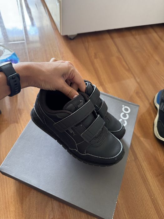 3 пары обуви ecco, tifflani, puma 32 размер
