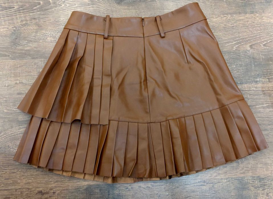 Кожена пола ZARA
