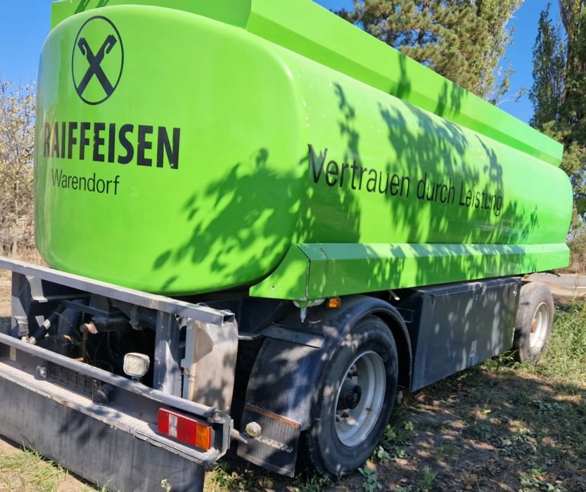 Cisternă 18000l aluminiu pe arcuri cisternă apă  Bazin apă pe stoc