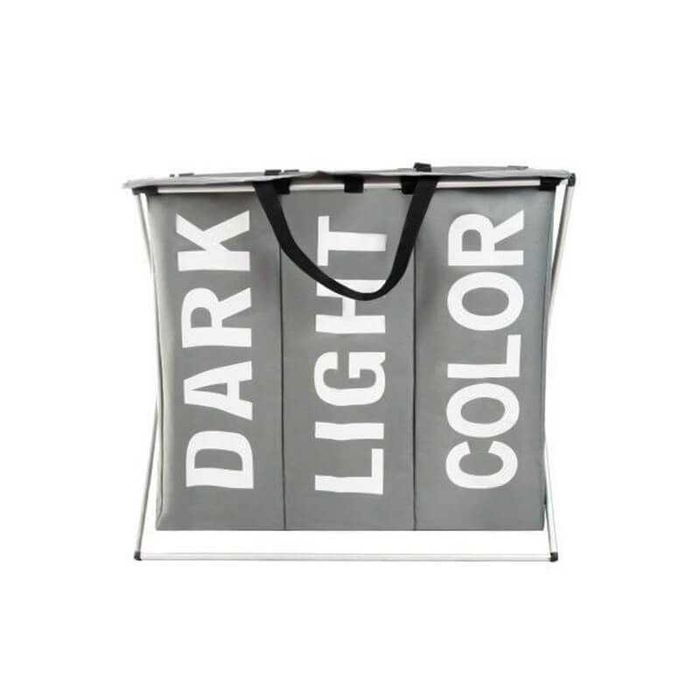 Сгъваем Кош за Пране с 3 Отделения