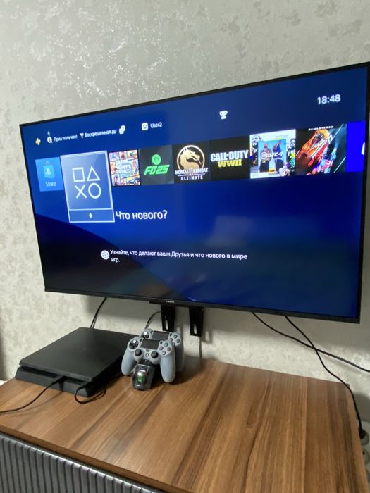 Срочно продам PS4 Slim 500GB