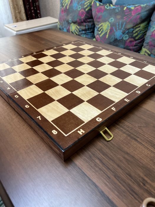 Шахматная Доска 52х52 клетка 5,5х5,5