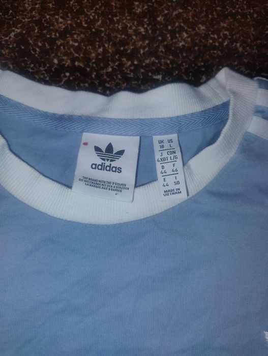 ADIDAS Sky  women blue shirt