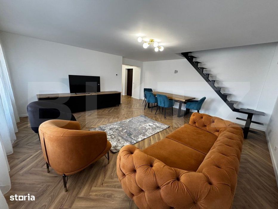 Disponibilitate 1Februarie Apartament de inchiriat, 4 cam, Centru Trib