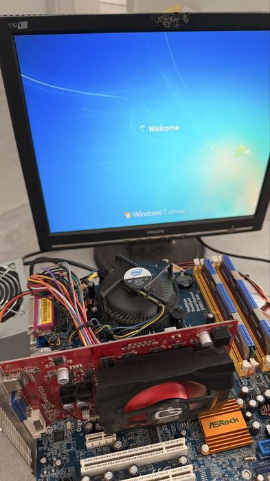 Kit retro intel socket 775 Q6600 quad core