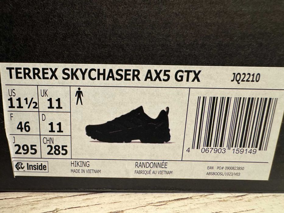 ADIDAS Terrex Skychaser ax5 gtx 46 номер