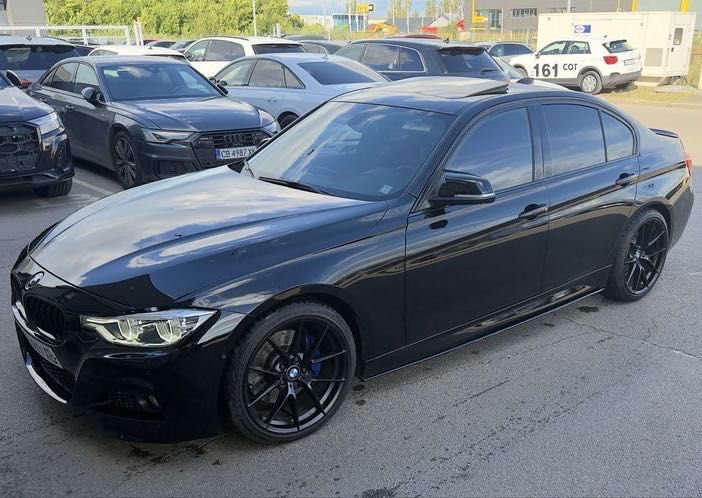 Добавки за Прагове BMW БМВ F30 F31 M-Performance – Черен гланц НА СКЛАД!