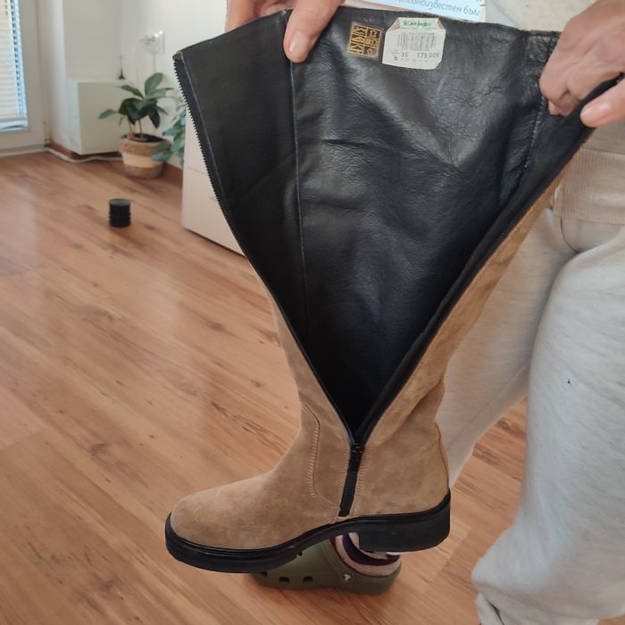 Нови модерни и маркови дамски ботуши "Gloria Ortiz"