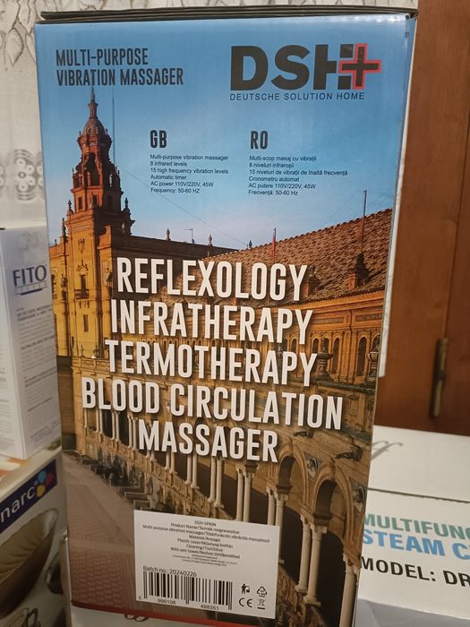 AparatMasajInfraroșu DSH Spain, Infraterapie,Termoterapie, Relaxare