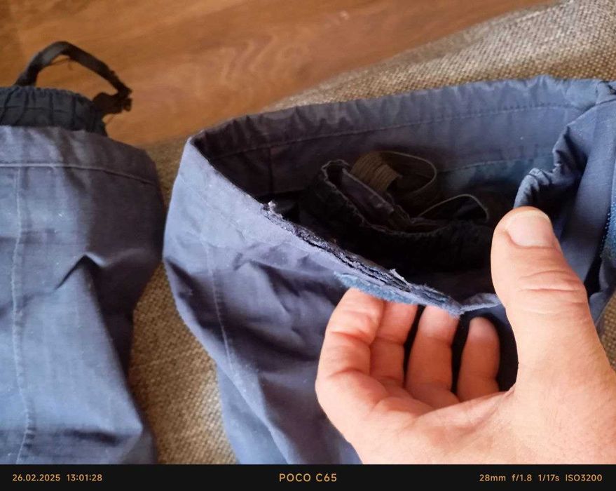 Комбинезон didriksons зимний 4-6 лет + шапка-ушанка didriksons