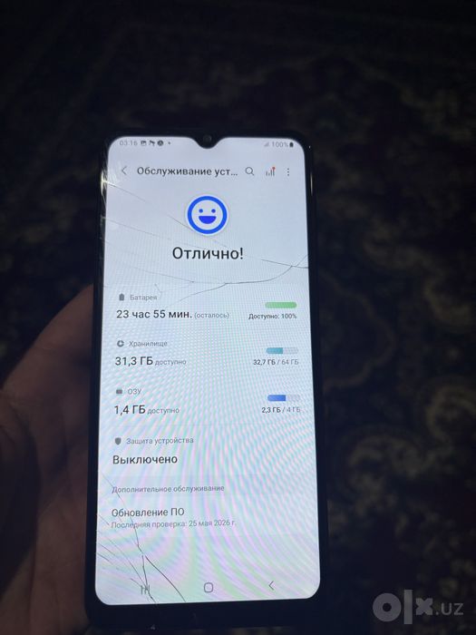 Samsung A 12  xotira 64