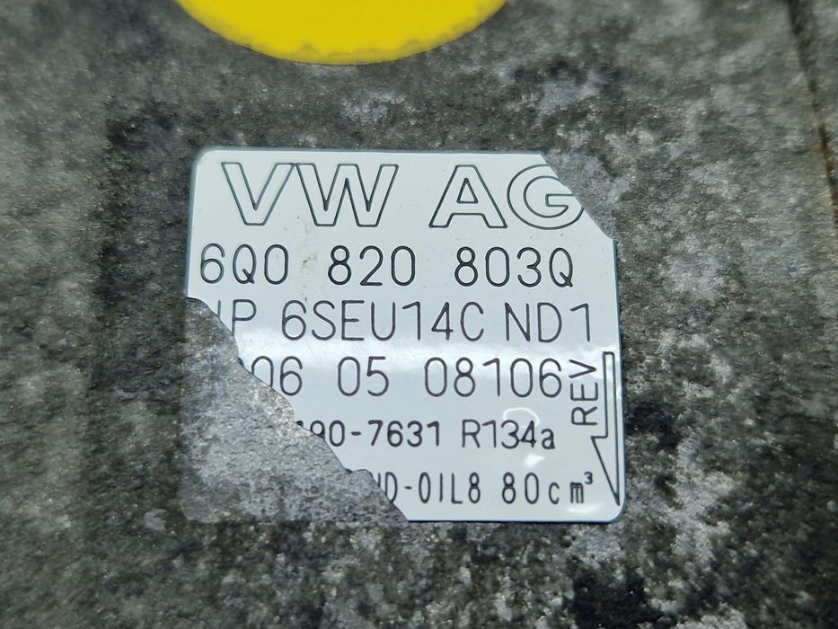 Compresor clima Volkswagen Polo (9N) [Fabr 2001-2008] 6Q0820803Q 1.2 B